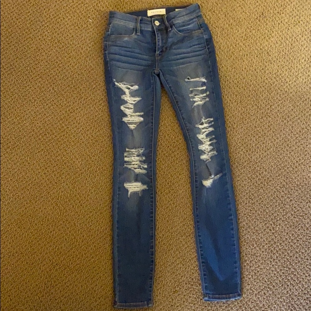 Two pairs of jeans